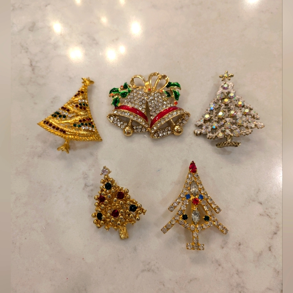 Christmas Brooches